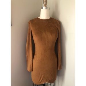 Mistress Rocks tan dress as seen on Kylie Jenner.